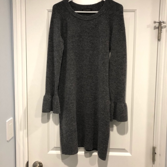 Banana Republic Gray Sweater Dress - Picture 2 of 8